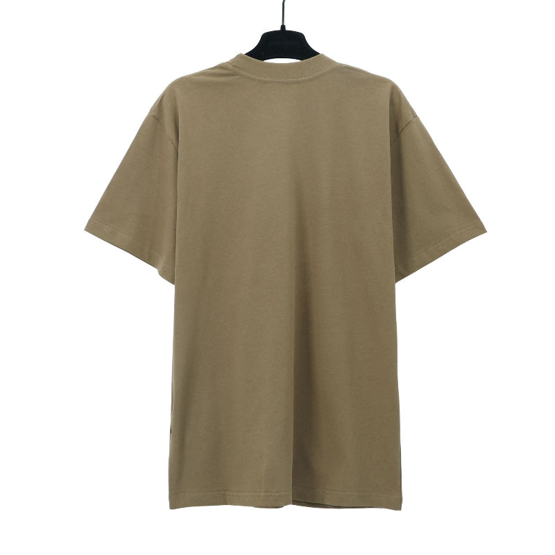 Palm Angels T-shirt Embroidered Letter Logo Short Sleeve T-shirt