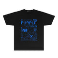 PURPLE  fashion T-shirt