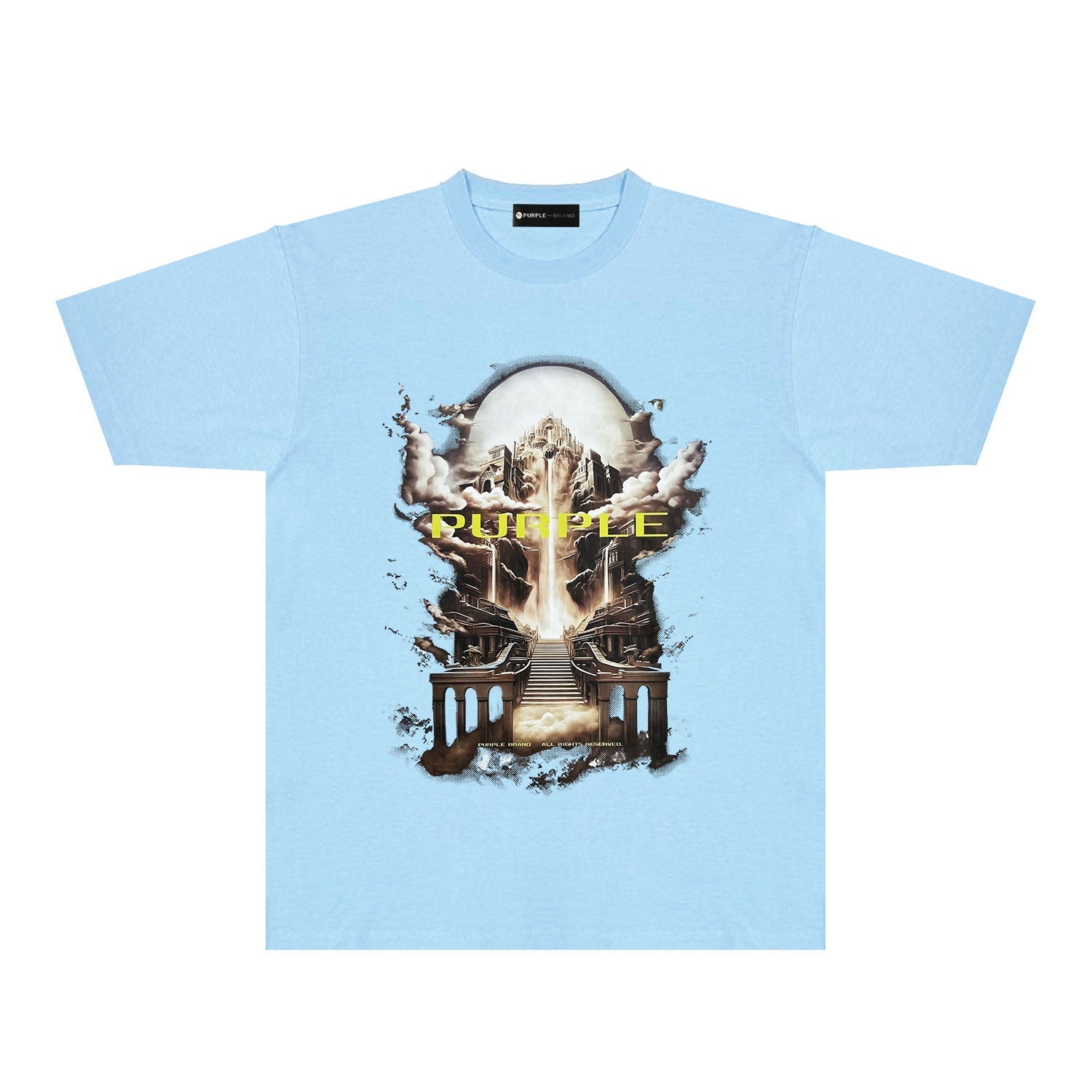 PURPLE  fashion T-shirt