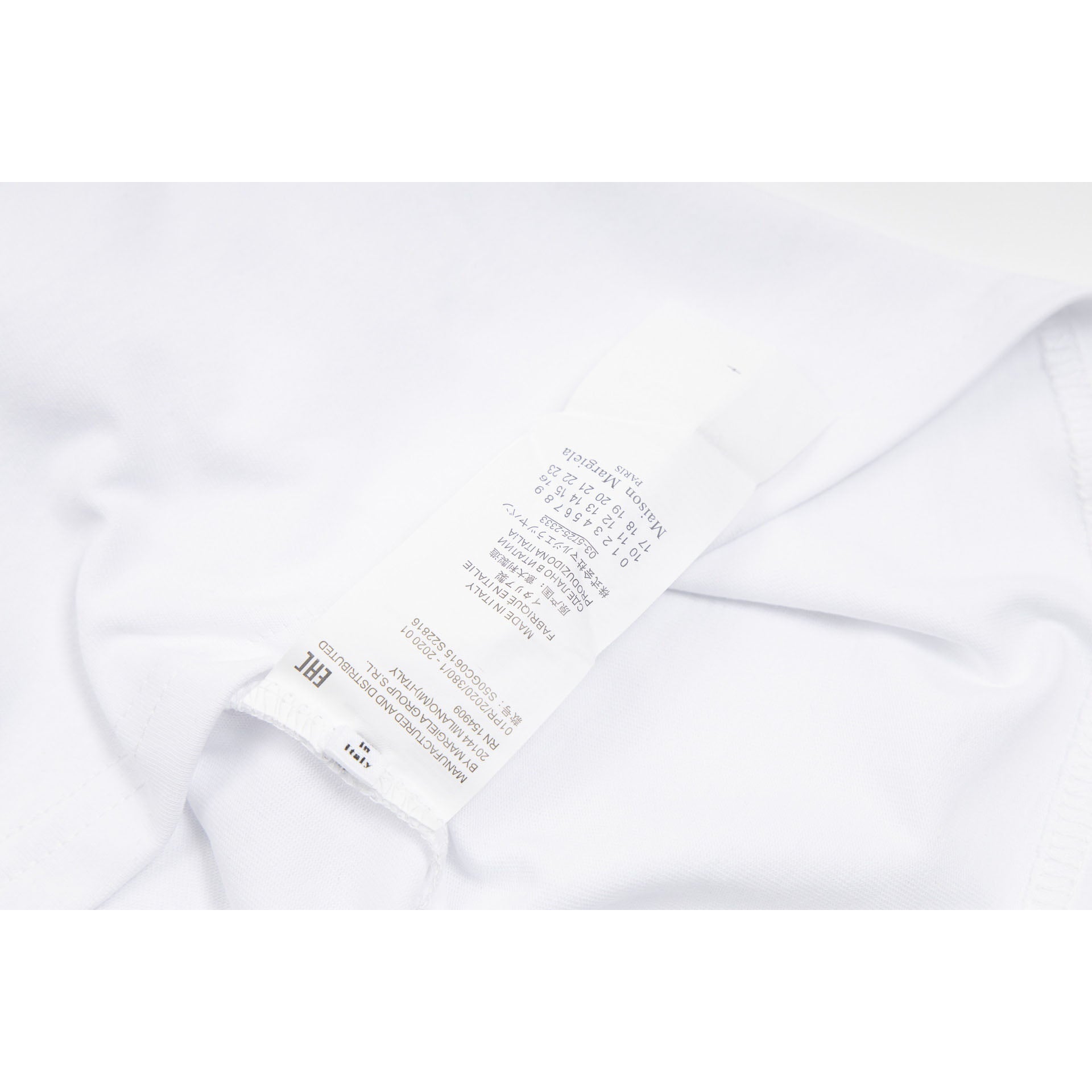 Maison Margiela T-shirt Crew Neck Loose Short Sleeve T-shirt