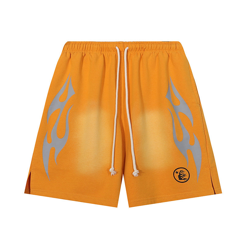 Hellstar Shorts Retro abstract print