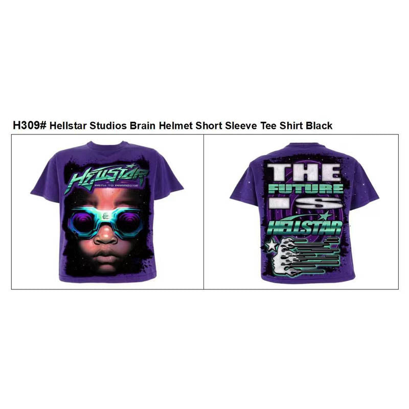 Hellstar T-shirt Print Loose