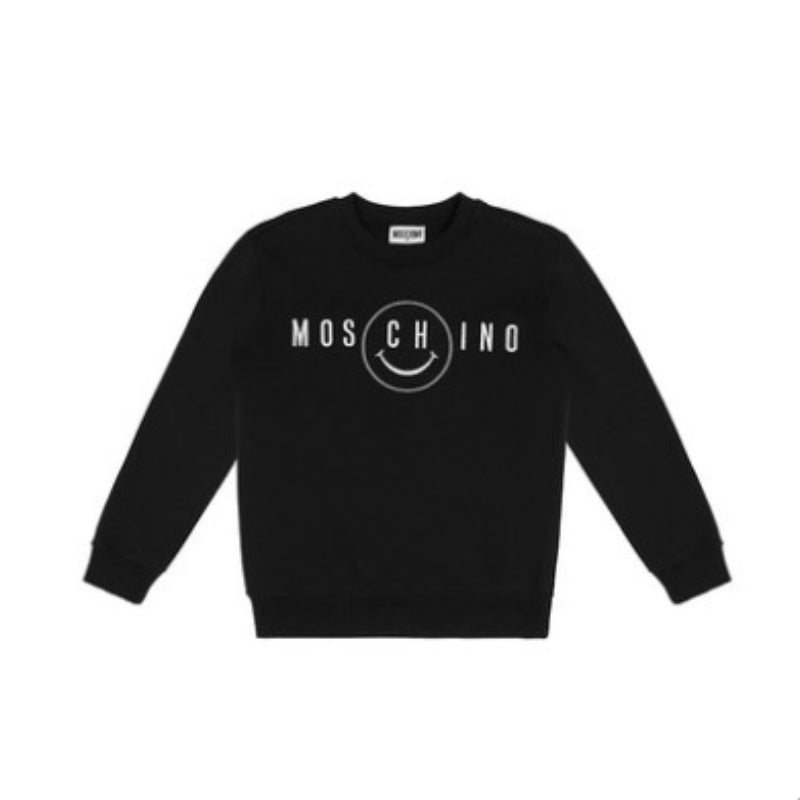 Moschino Hoodie Autumn And Winter Men'S And Women'S Printed Sweater